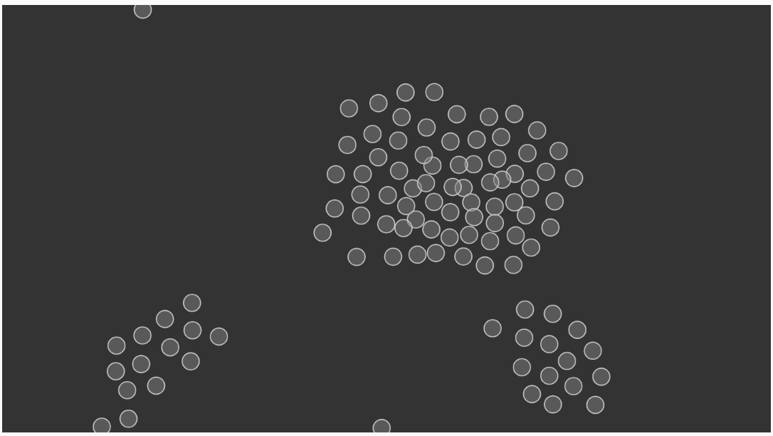 By far my favourite code to mess around with was the grey balls, I continued to adjust the speed, size, and many other  attributes.
