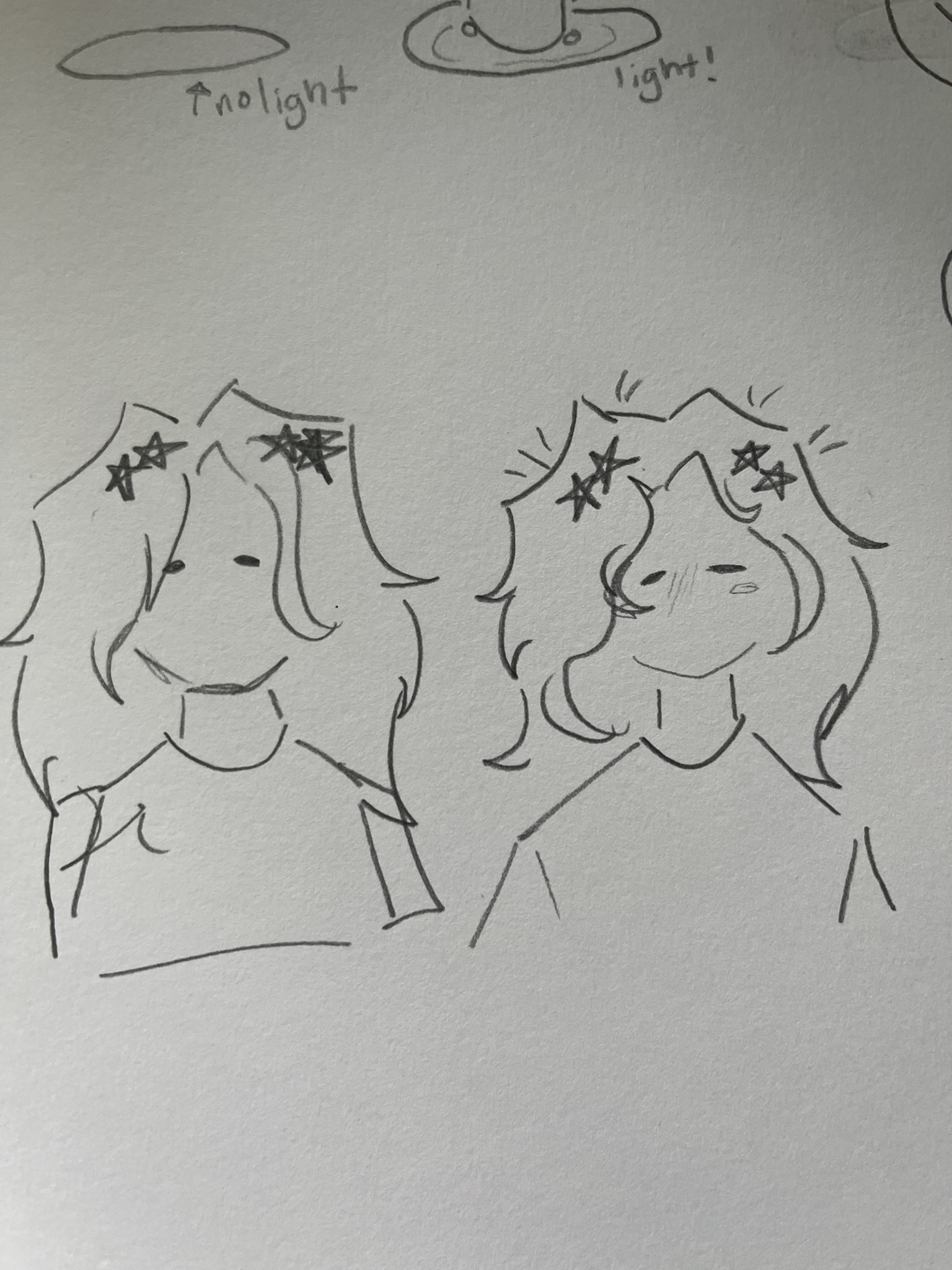 In this sketch I consider how I would involve my hair clips in this circuit project.