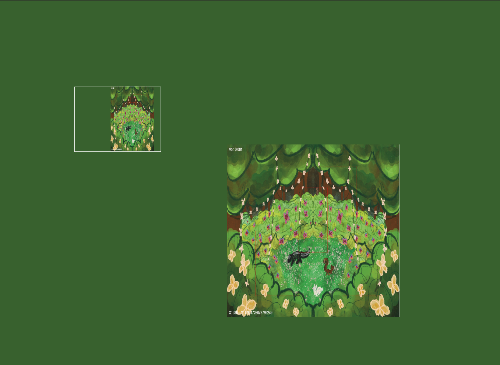 At this point I had a burst of inspiration for what my code might look like so I continued to refine it.