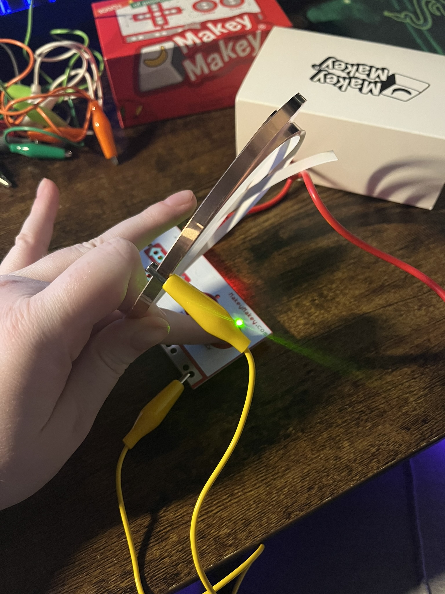 I tested my materials to see if I could potentially use something new for my doll.