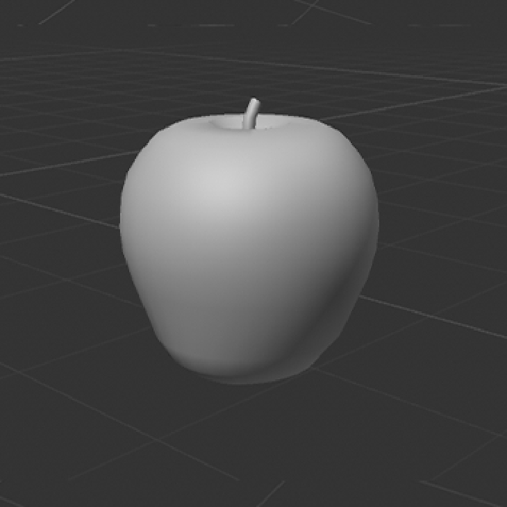 This apple was my first model, I was super proud of how well sculpted it is and I learned how to make simple shapes and use the bend tools.