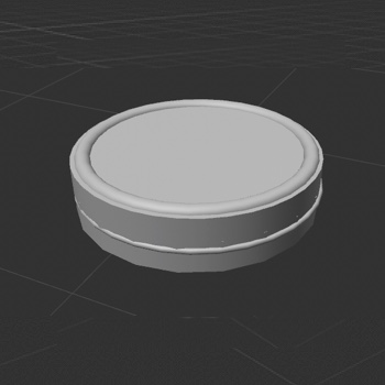 This is a 3D model of my favourite lip balm, I really like the design of the tin it's more unique than a tube but its also not an annoying shape. I made it pretty quickly and felt really confident about it.