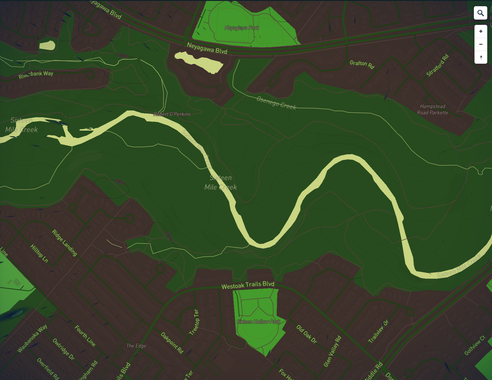 I really like the colour scheme from the beetle with all the greens and browns so I wanted to look arouind Oakville with it!