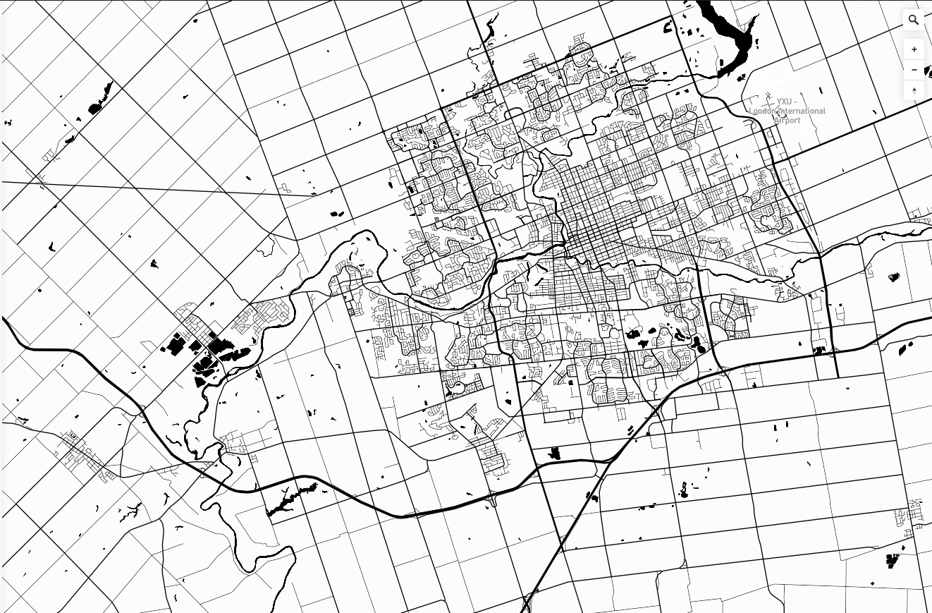 This is the whole area I grew up in, the big city I live near in it's entirety and the small town I grew up in, honestly cool to see.