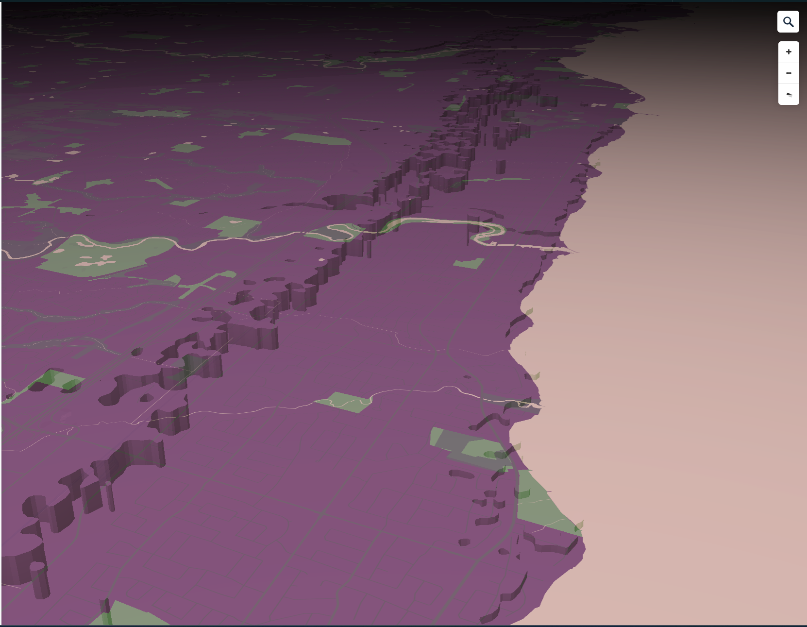I tried using the 3D feature for mapping data but I found that it made the information more difficult to identify as well as being hard on the computer.